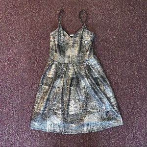 Metallic dress